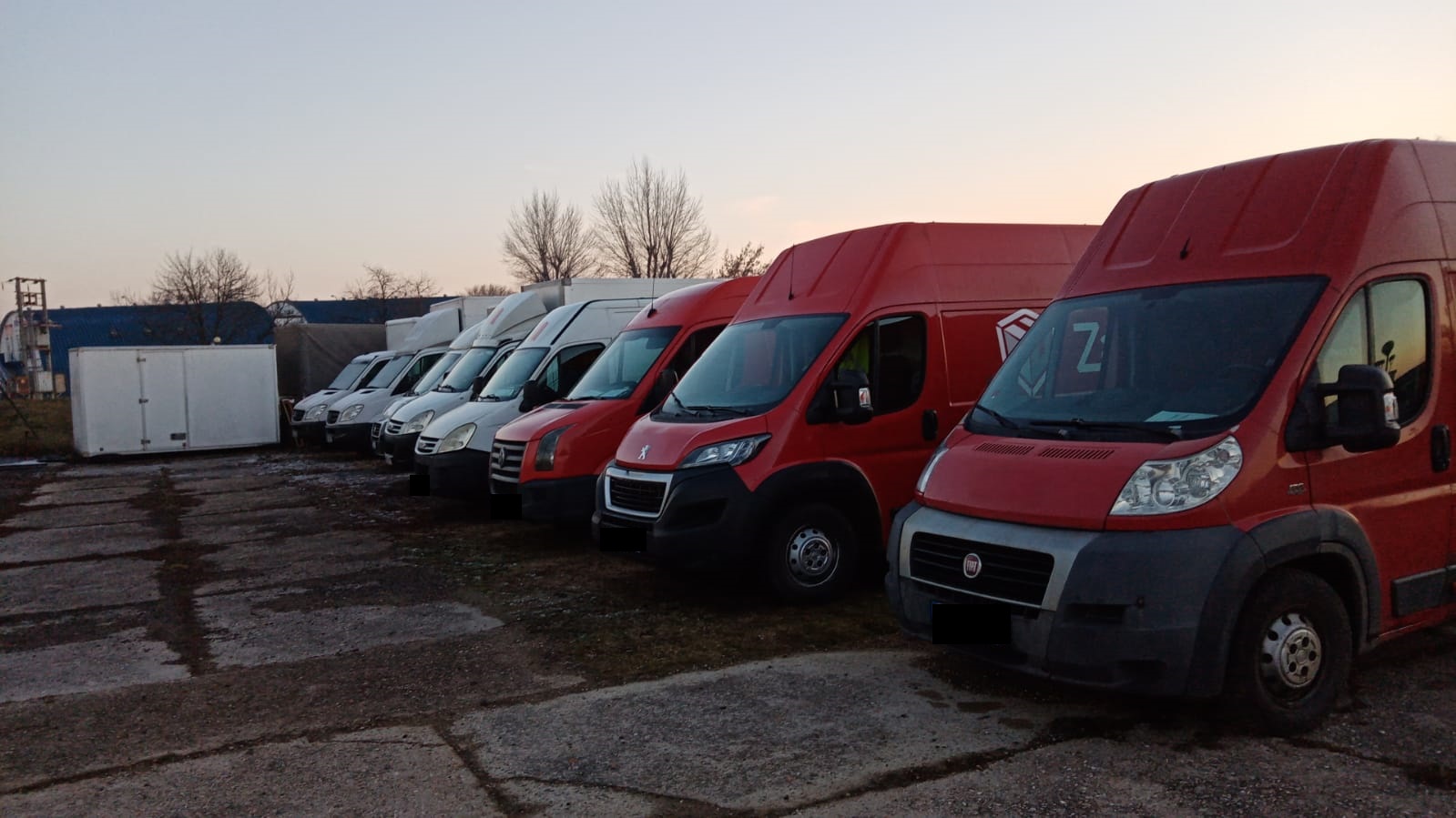 Predaj balíkovej a paletovej prepravy